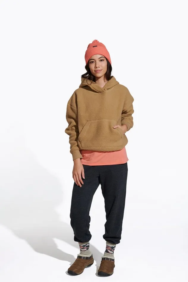 Merrell Sherpa Hoody Kelp Women Tops