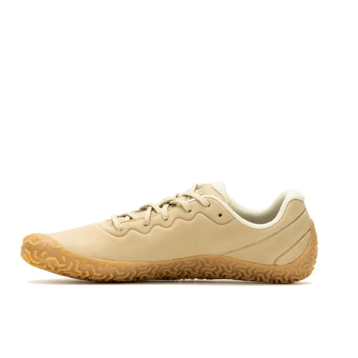 Merrell Vapor Glove 6 Leather Khaki Women Minimalist