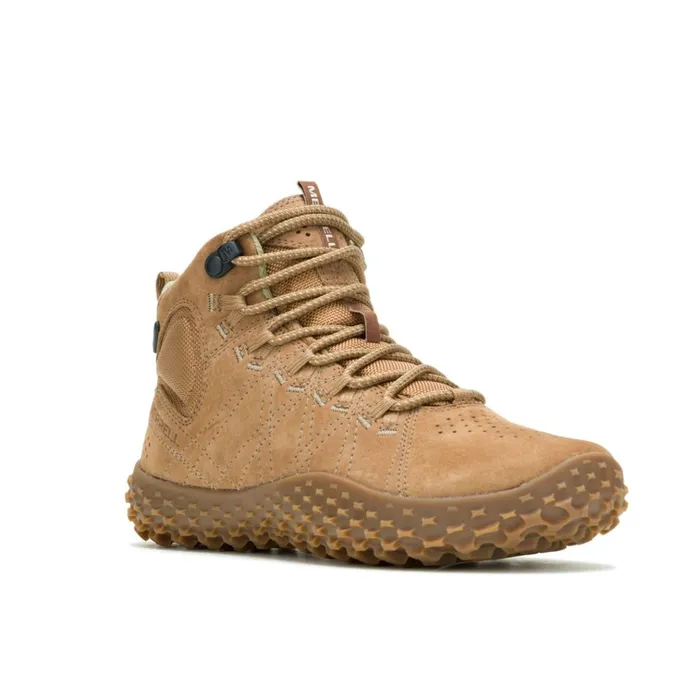 Merrell Wrapt Mid Waterproof Tobacco Women Minimalist