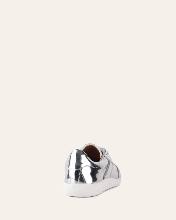 Metallic jomercer Women Lola sneakers silver patent Metallic jomercer Women Lola sneakers silver patent
