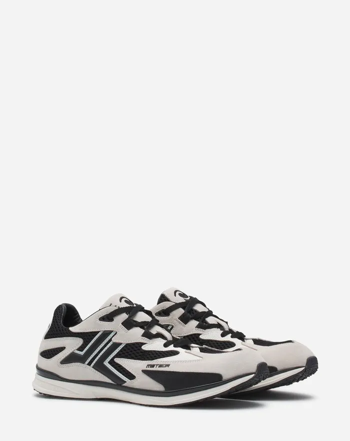 Meteor Sneakers In Mesh And Suede Blackwhite Men Lanvin Sneakers Meteor Sneakers In Mesh And Suede Blackwhite Men Lanvin Sneakers