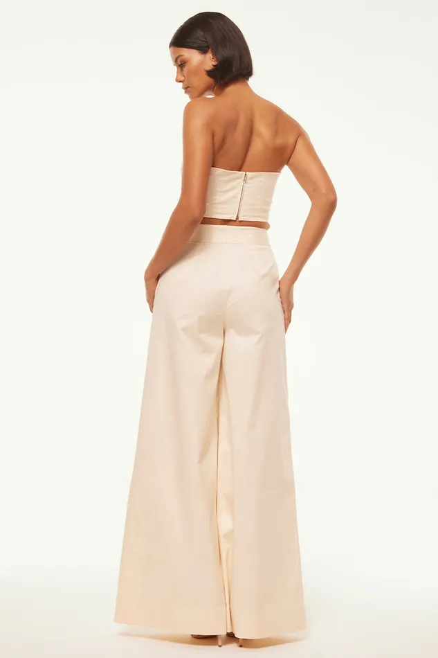 Misa Los Angeles Candy Bandeau Parchment Women Matching Sets
