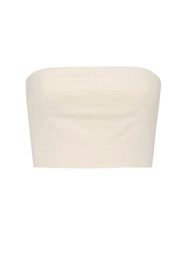Misa Los Angeles Candy Bandeau Parchment Women Matching Sets
