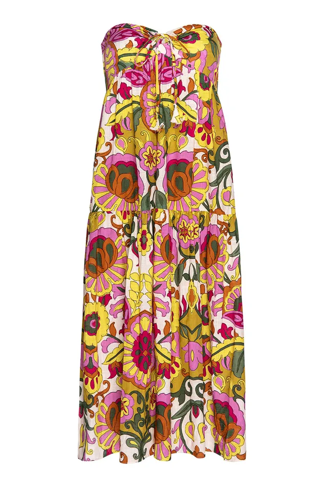 Misa Los Angeles Ellen Skirt Floral Corsica Multi Women Skirts and Shorts
