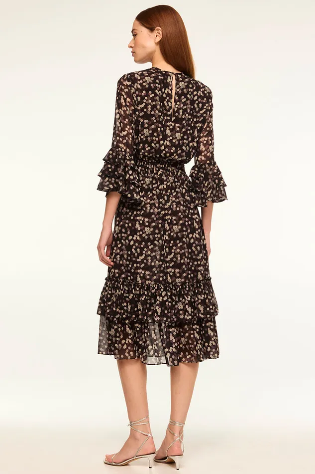 Misa Los Angeles Gordana Dress Polka Dot Small Women Dresses
