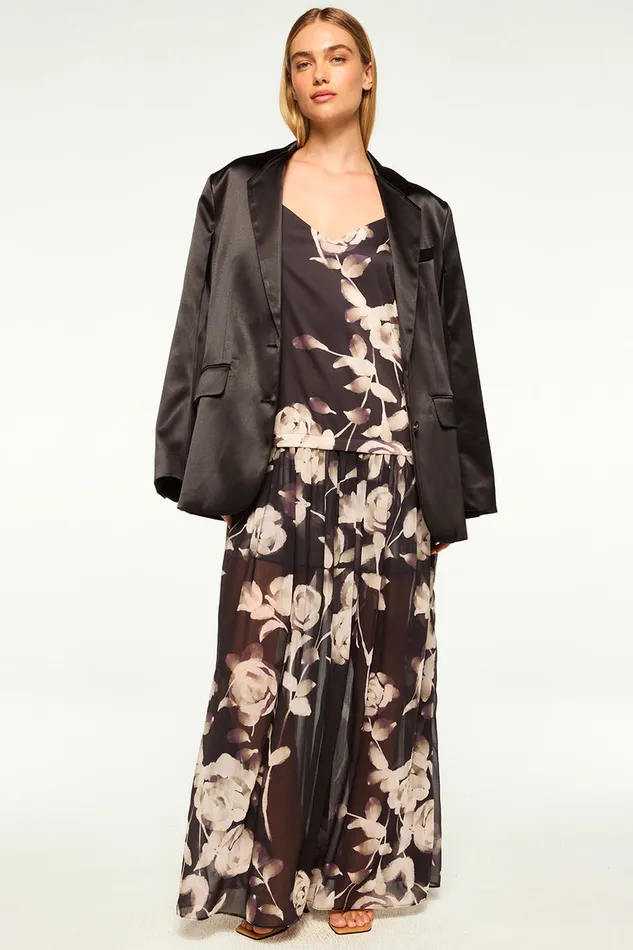 Misa Los Angeles Joanne Blazer Black Women Jackets