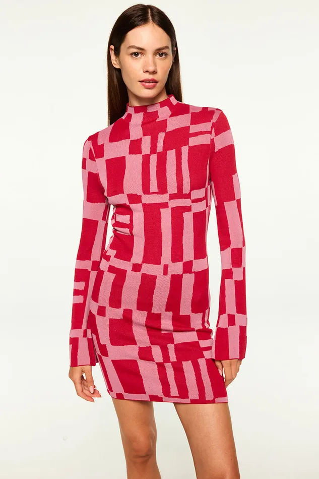 Misa Los Angeles Kalen Dress Pink U0026 Red Women Dresses