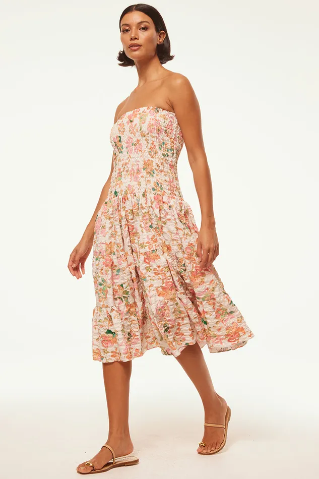 Misa Los Angeles Lola Convertible Persimmon Crinkle Women Skirts and Shorts