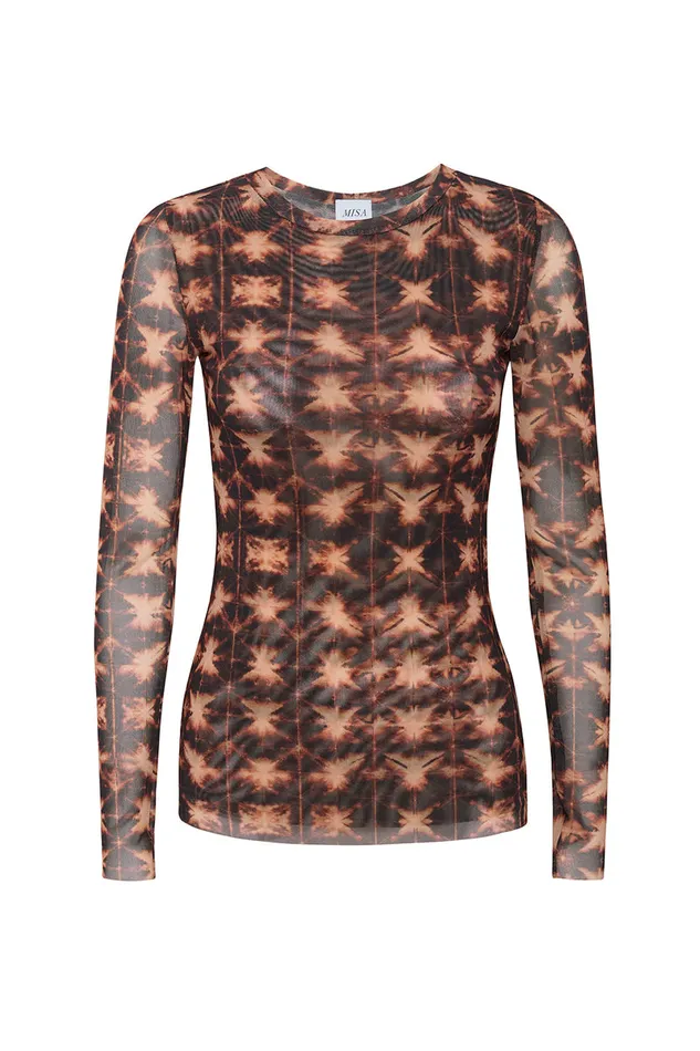 Misa Los Angeles Lula Top Angel Glow Women Jersey and Mesh