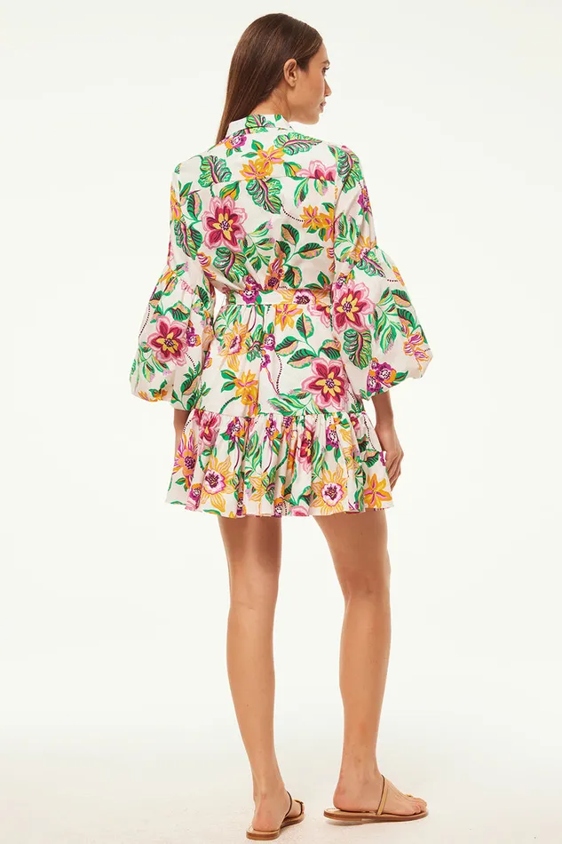 Misa Los Angeles Martina Dress Flora Exotica Poplin Women Dresses