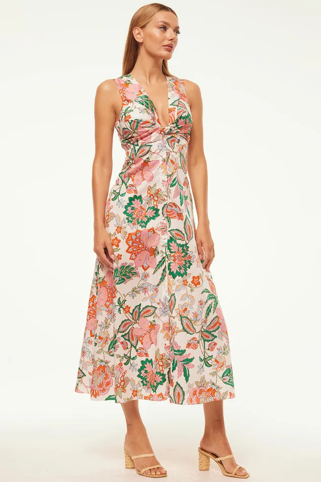 Misa Los Angeles Najah Dress Casablanca Floral Women Dresses
