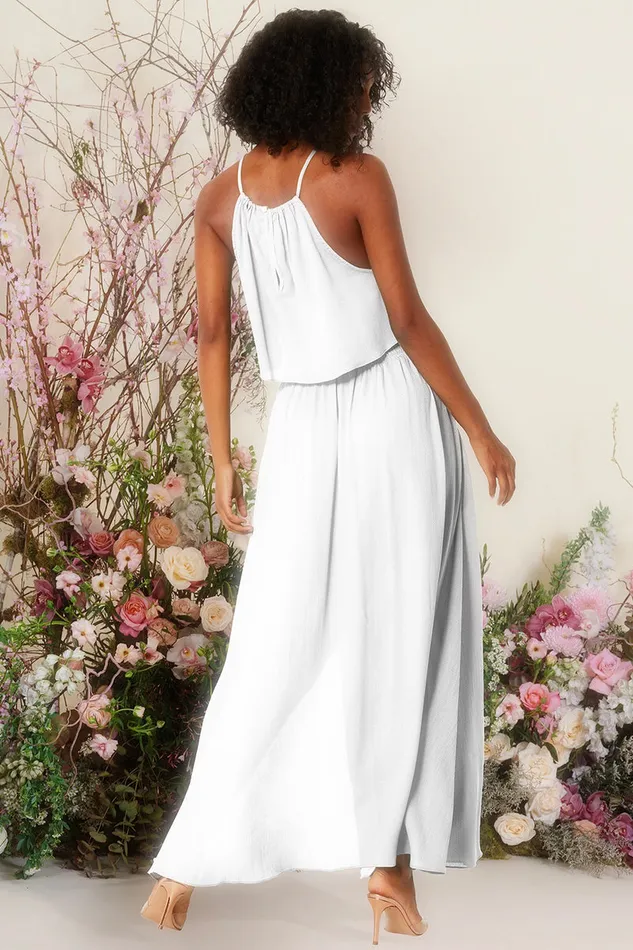 Misa Los Angeles Saana Top White Women Tops