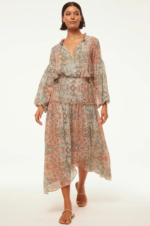 Misa Los Angeles Tasia Dress Ombre Tapestry Women Dresses