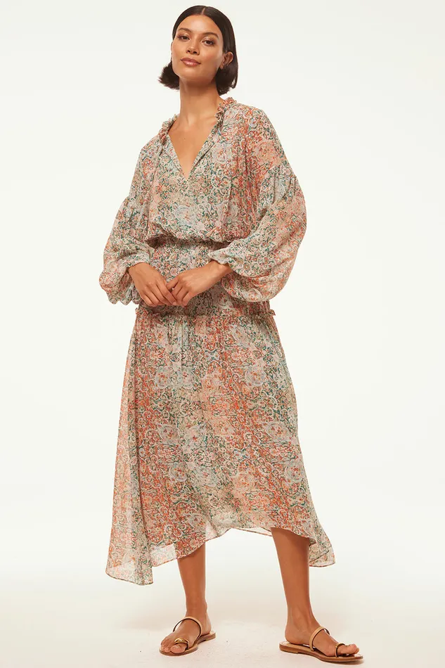 Misa Los Angeles Tasia Dress Ombre Tapestry Women Dresses