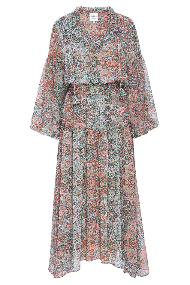 Misa Los Angeles Tasia Dress Ombre Tapestry Women Dresses