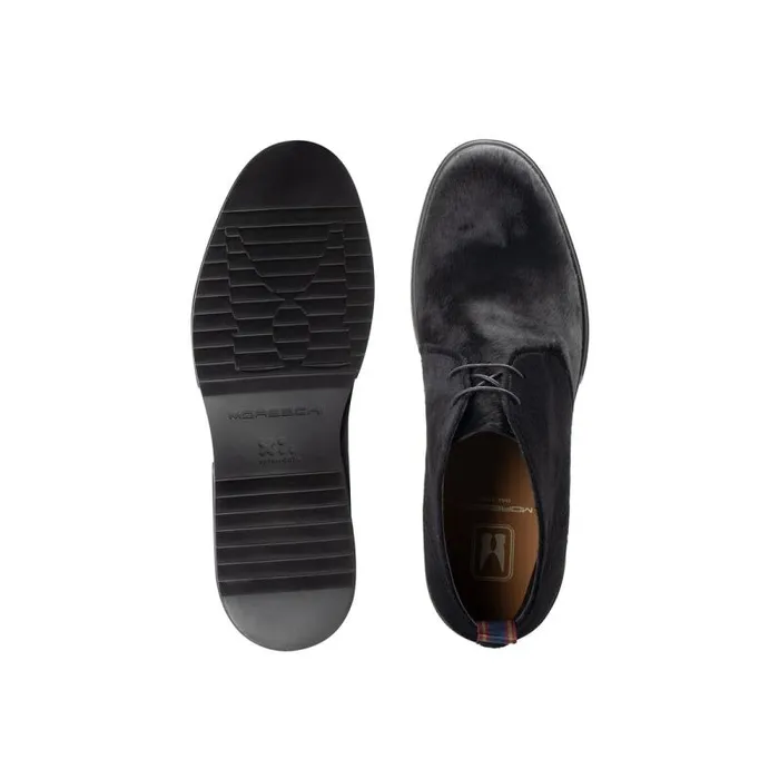 Moreschi Boots Black Leather Desert Boot 8211 Men