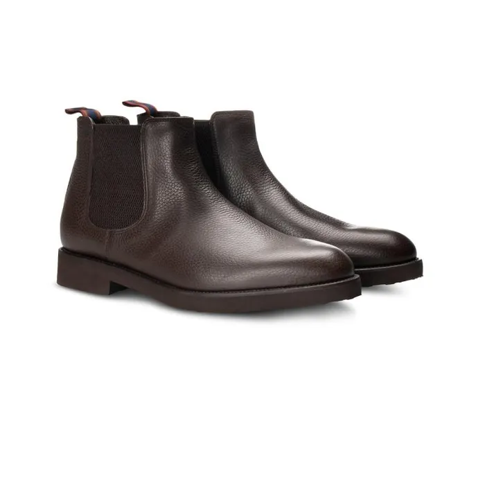 Moreschi Boots Brown Leather Boot 8211 Men