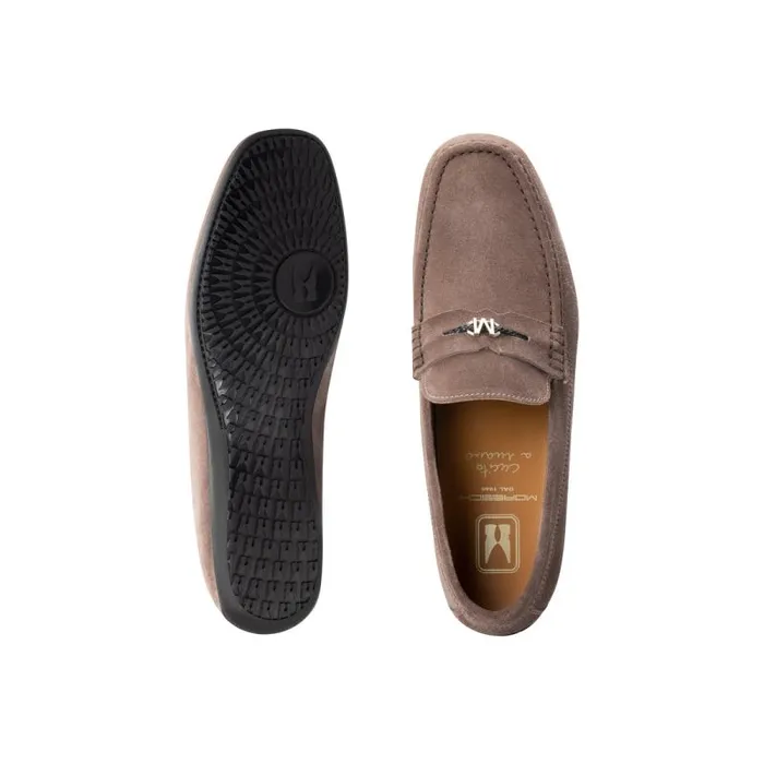 Moreschi Loafers Beige Suede Loafer 8211 Men