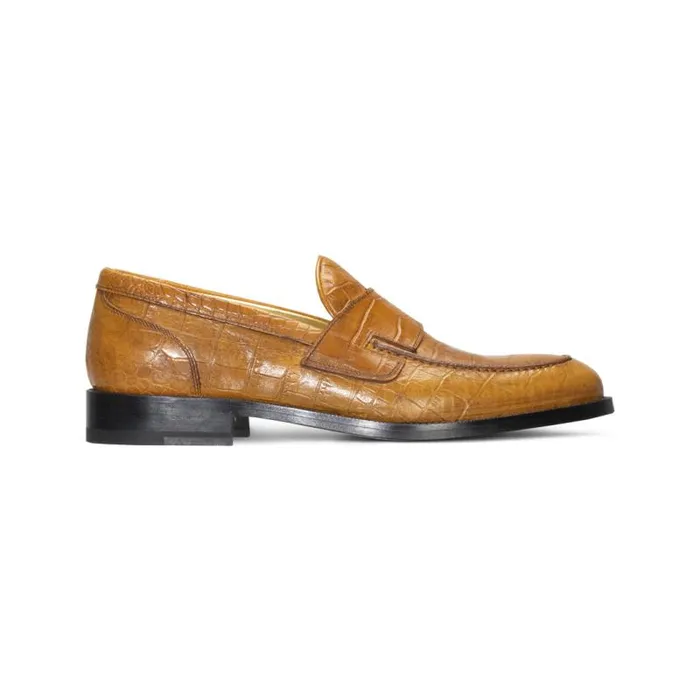 Moreschi Loafers FOR HIM 8211 Tan Leather Loafer 8211 Men