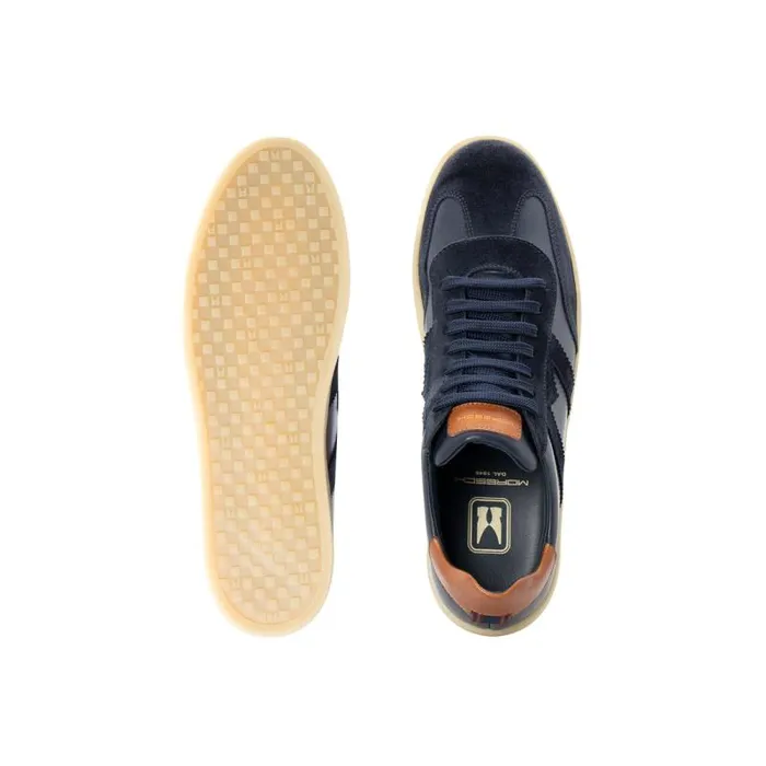 Moreschi Sneakers Blue Navy Leather Sneaker 8211 Men