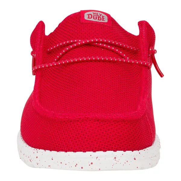 Mules Wally Slip Varsity RedGrey heydude Apparel