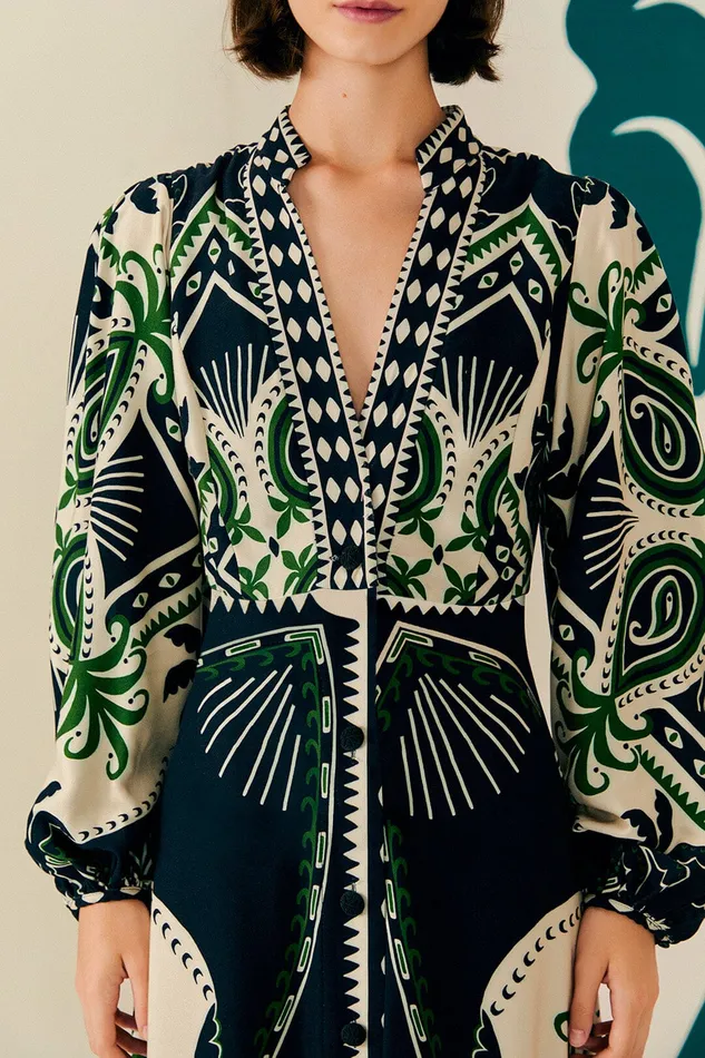 Mystic Scarf Maxi Dress Women Farm Rio Maxi Dresses