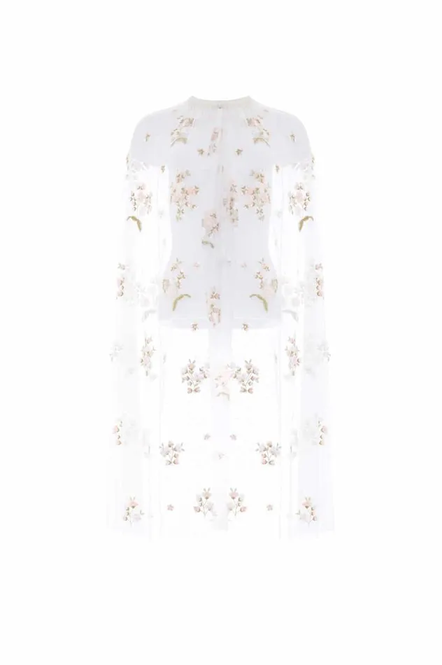 Needle and Thread Capes Posy Midaxi Open Cape Champagne 8211 Women