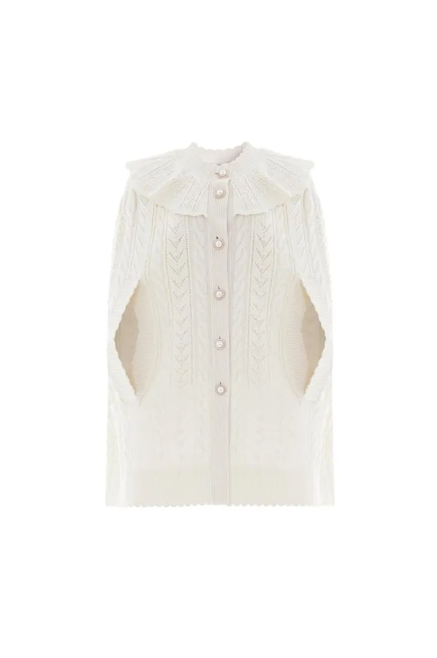 Needle and Thread Capes Victoriana Cape Champagne 8211 Women