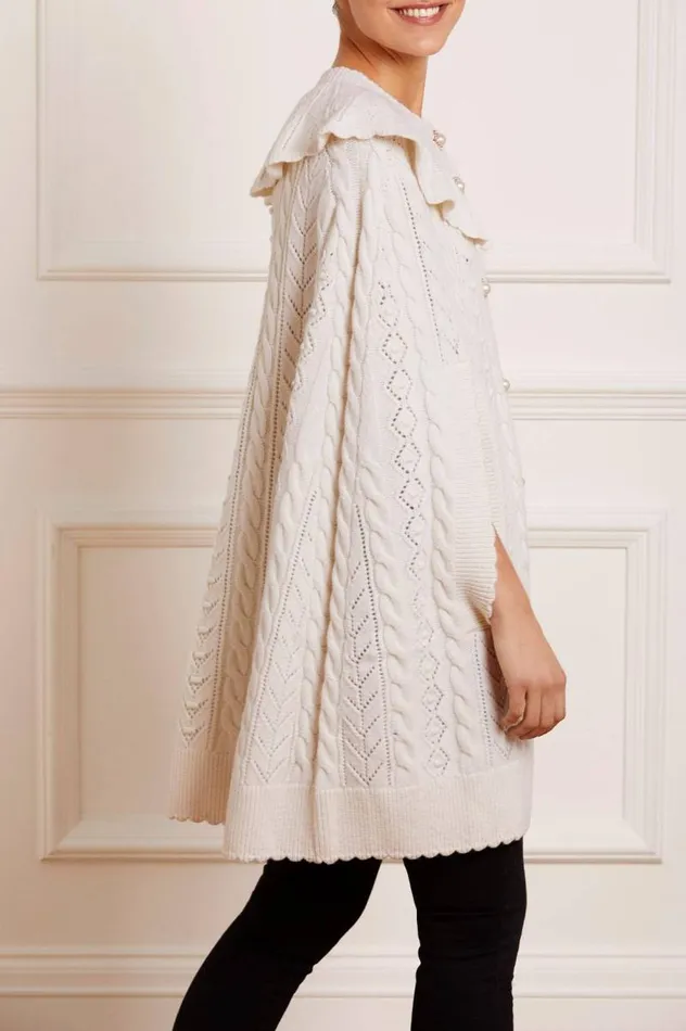 Needle and Thread Capes Victoriana Cape Champagne 8211 Women