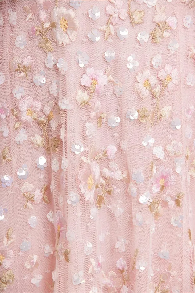 Needle and Thread Dresses Dahlia Ditsy Ankle Gown Pink 8211 Women