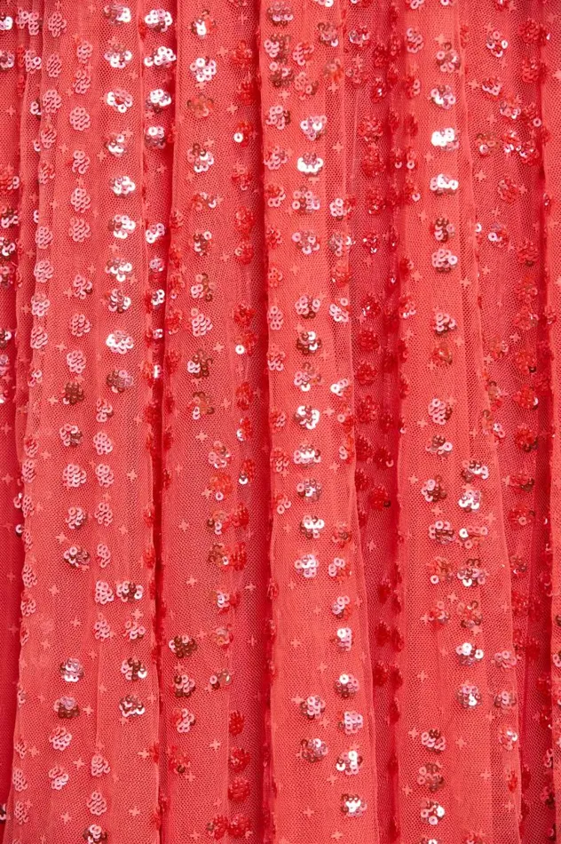 Needle and Thread Dresses Raindrop OneShoulder Micro Mini Dress Pink 8211 Women