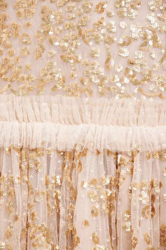 Needle and Thread Dresses Regal Rose OffShoulder Gown Champagne 8211 Women