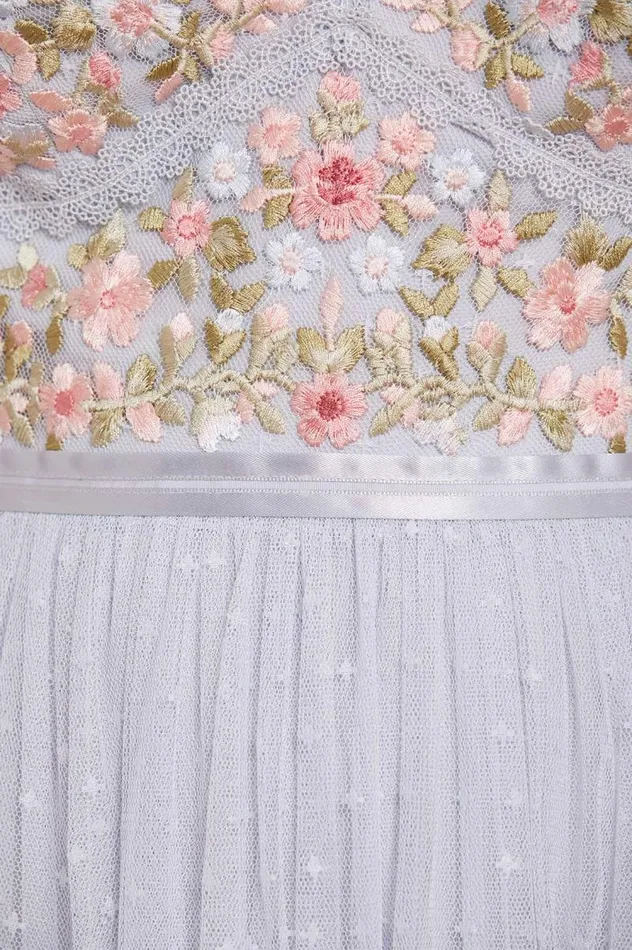Needle and Thread Dresses Ribbon Bouquet Bodice Midaxi Dress Blue 8211 Women