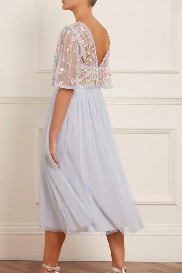 Needle and Thread Dresses Ribbon Bouquet Bodice Midaxi Dress Blue 8211 Women