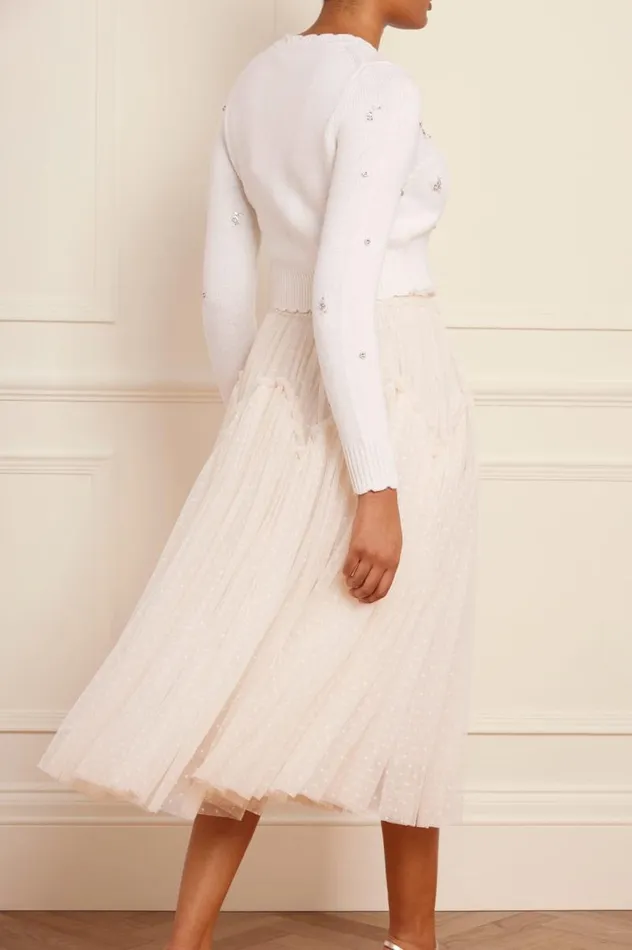 Needle and Thread Skirts Arabesque Midaxi Skirt Champagne 8211 Women