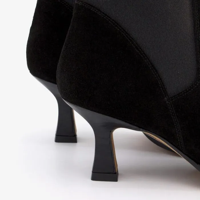 ngel Alarcn Boots And Booties Woman BRIELAS 8211 Chealsea Pointed Toe Ankle Boots With Midheel