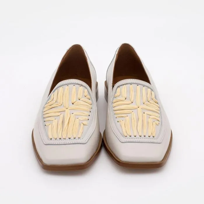 ngel Alarcn Flat Shoes Woman HEDREN 8211 Leather Loafer Shoes
