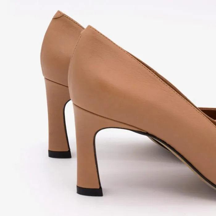 ngel Alarcn Pumps And High Heels Woman HARIAH 8211 Leather Stiletto With Medium Heel