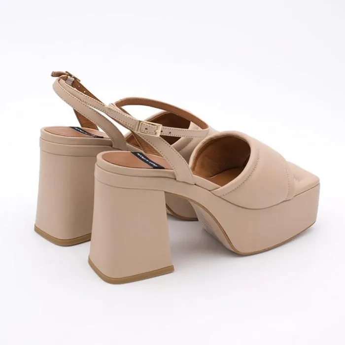 ngel Alarcn Sandals Woman PATTI 8211 Padded Sandal With Block Heel andplatform