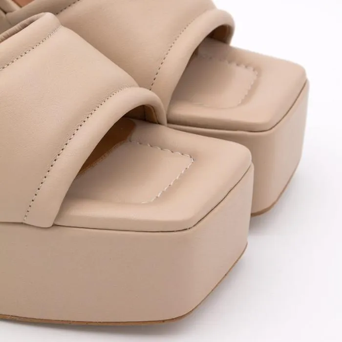 ngel Alarcn Sandals Woman PATTI 8211 Padded Sandal With Block Heel andplatform
