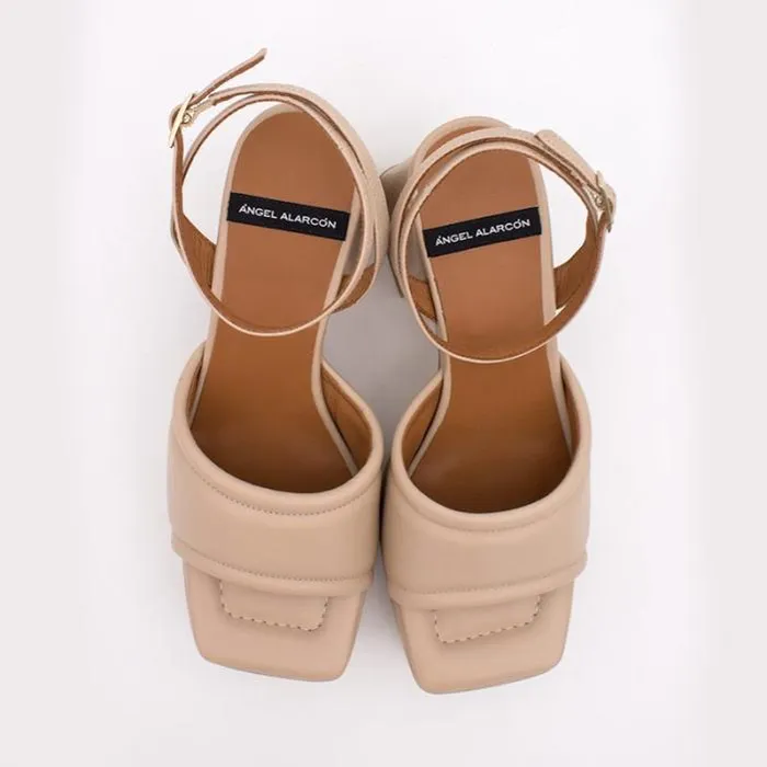 ngel Alarcn Sandals Woman PATTI 8211 Padded Sandal With Block Heel andplatform