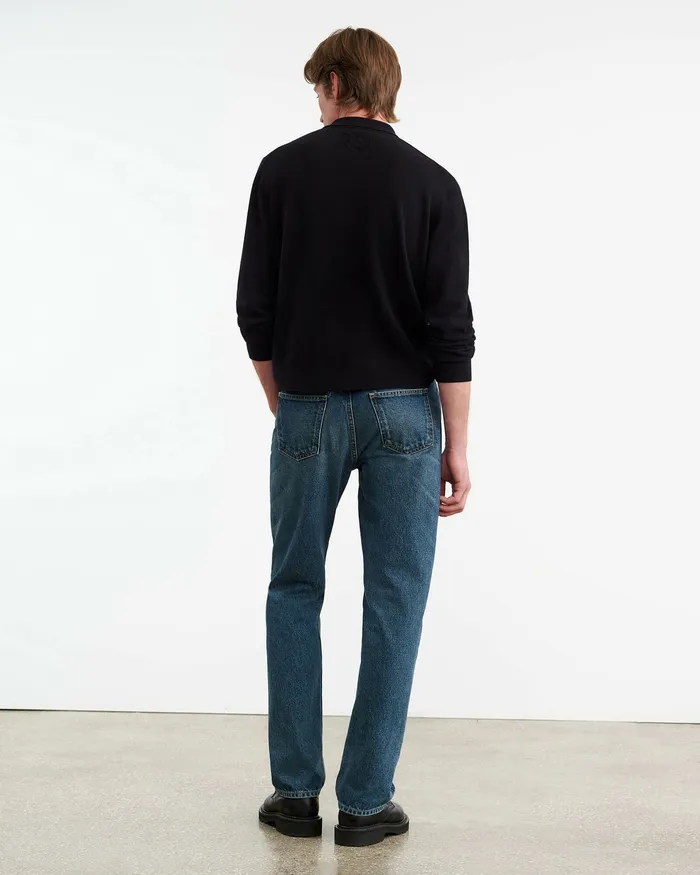 Nili Lotan Sweaters Men JOVAN CASHMERE POLO Black