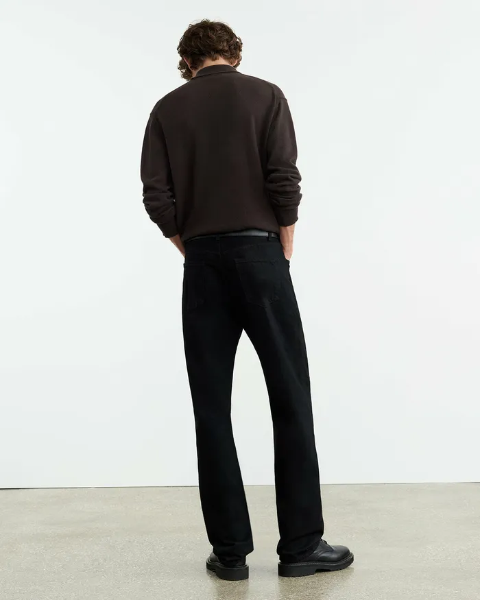 Nili Lotan Sweaters Men JOVAN CASHMERE POLO Black