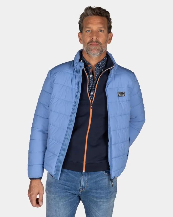 NZA New Zealand Auckland Jackets Blue Padded Jacket 8211 Frozen Blue 8211 Men