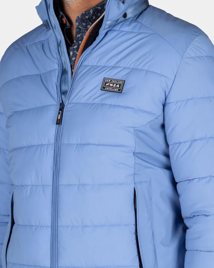 NZA New Zealand Auckland Jackets Blue Padded Jacket 8211 Frozen Blue 8211 Men