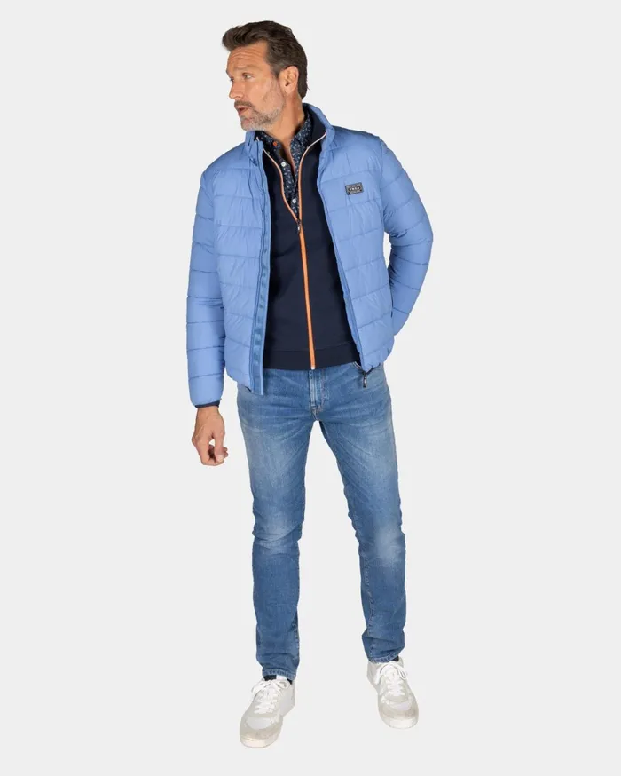 NZA New Zealand Auckland Jackets Blue Padded Jacket 8211 Frozen Blue 8211 Men