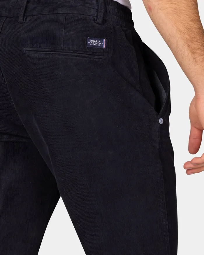 NZA New Zealand Auckland Trousers Corduroy Navy Chino 8211 Winter Navy 8211 Men