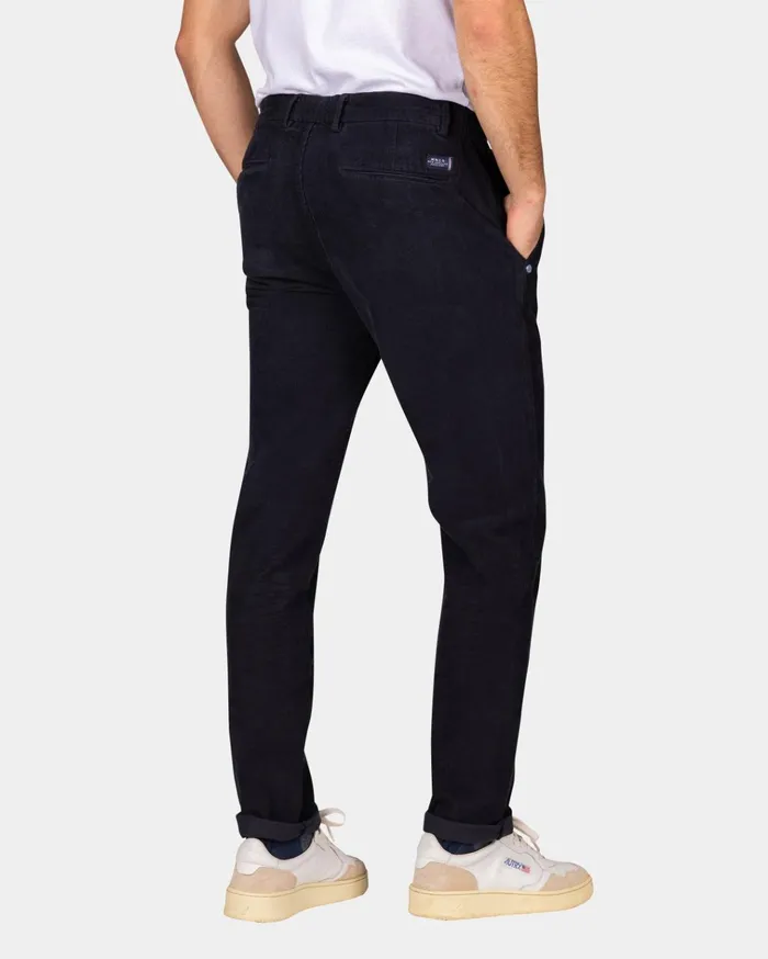 NZA New Zealand Auckland Trousers Corduroy Navy Chino 8211 Winter Navy 8211 Men