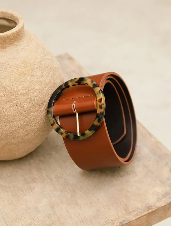 Oia Cognac Women Bobbies Belts Oia Cognac Women Bobbies Belts