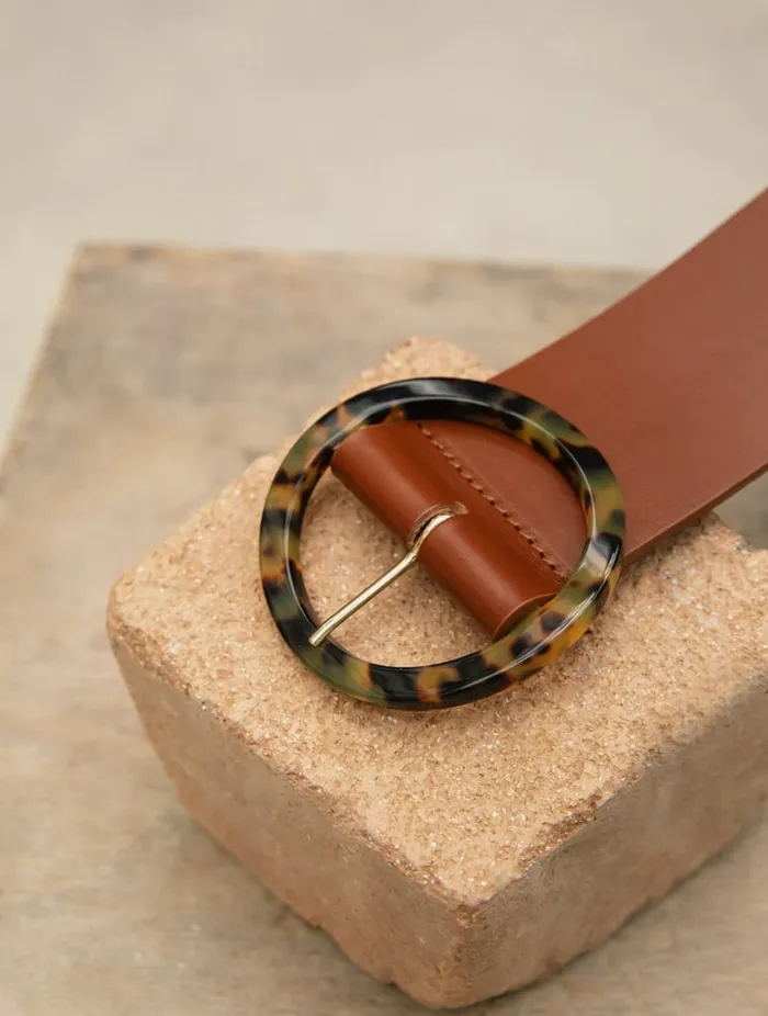 Oia Cognac Women Bobbies Belts Oia Cognac Women Bobbies Belts